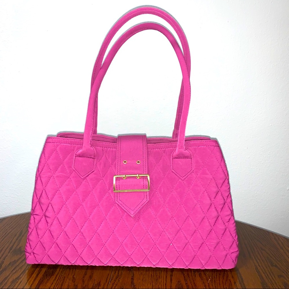 Vera Bradley Pink Quilted Purse